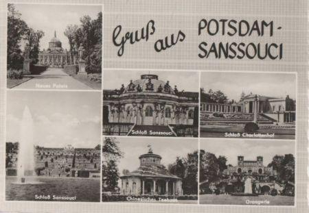 Potsdam, Sanssouci - u.a. Neues Palais - 1969 Potsdam, Sanssouci - u.a. Neues Palais - 1969