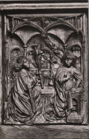 Konstanz - Basilika U.L. Frau, Linke Portalhälfte - ca. 1960 Konstanz - Basilika U.L. Frau, Linke Portalhälfte - ca. 1960