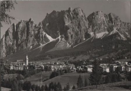Italien - Cortina d’Ampezzo - verso il Pomagagnon - 1963 Italien - Cortina d’Ampezzo - verso il Pomagagnon - 1963