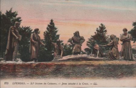 Frankreich - Lourdes - Station du Calvaire - 1915 Frankreich - Lourdes - Station du Calvaire - 1915