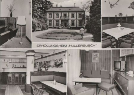 Feldberger Seenlandschaft-Carwitz - Erholungsheim Hullerbusch, u.a. Bar - 1979 Feldberger Seenlandschaft-Carwitz - Erholungsheim Hullerbusch, u.a. Bar - 1979