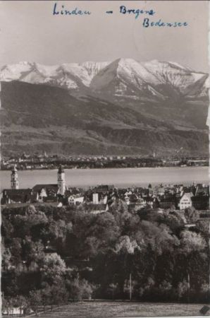 Lindau - mit Bregenz - 1956 Lindau - mit Bregenz - 1956
