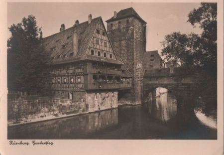 Nürnberg - Henkersteg - ca. 1950 Nürnberg - Henkersteg - ca. 1950