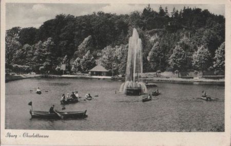 Bad Iburg - Charlottensee - ca. 1955 Bad Iburg - Charlottensee - ca. 1955