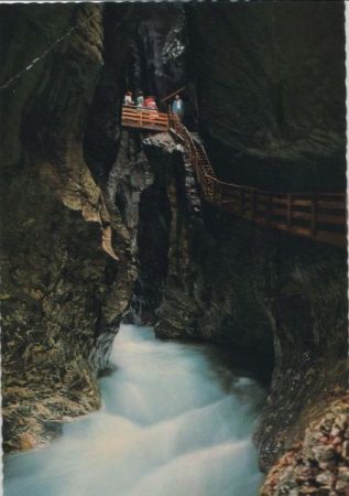 Österreich - Liechtensteinklamm - Hohe Brücke - ca. 1975 Österreich - Liechtensteinklamm - Hohe Brücke - ca. 1975