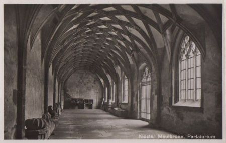 Maulbronn - Kloster, Parlatorium - ca. 1955 Maulbronn - Kloster, Parlatorium - ca. 1955