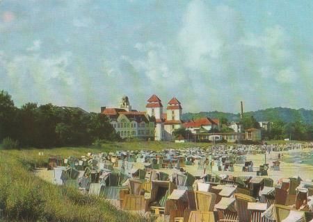 Binz Rügen mit Kurhaus - ca. 1985 Binz Rügen mit Kurhaus - ca. 1985