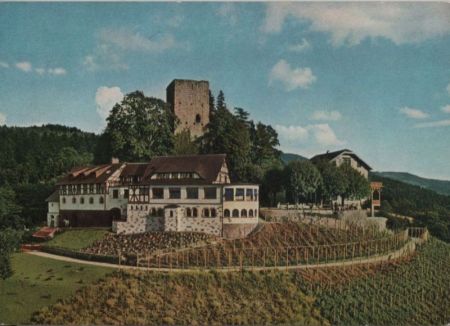 Bühl - Burg Windeck - ca. 1970 Bühl - Burg Windeck - ca. 1970