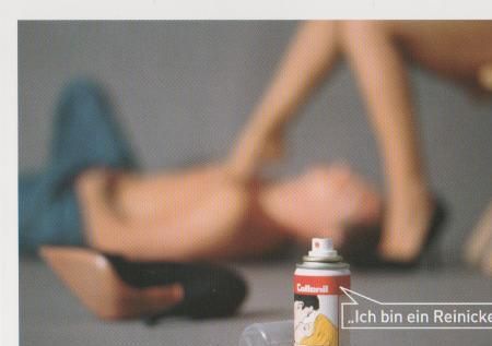 Berlin Reinickendorf - Werbung Collonil - ca. 1995 Berlin Reinickendorf - Werbung Collonil - ca. 1995