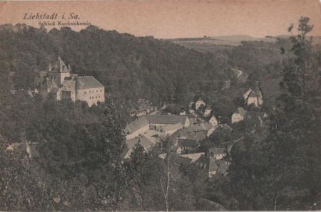 Liebstadt - Schloß Kuckuckstein - ca. 1935 Liebstadt - Schloß Kuckuckstein - ca. 1935