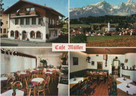 Lechbruck - Cafe Müller - ca. 1980 Lechbruck - Cafe Müller - ca. 1980