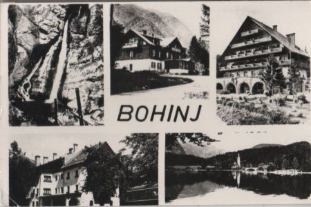 Jugoslawien - Bohinj - 5 Teilbilder - 1964 Jugoslawien - Bohinj - 5 Teilbilder - 1964
