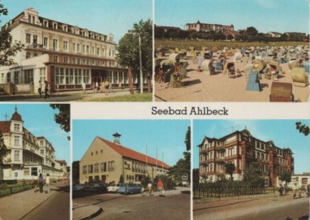 Ahlbeck - u.a. Ostseehotel - 1982 Ahlbeck - u.a. Ostseehotel - 1982