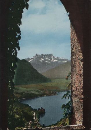 Schweiz - Chillon - et Dents du Midi vus de Glion - 1971 Schweiz - Chillon - et Dents du Midi vus de Glion - 1971