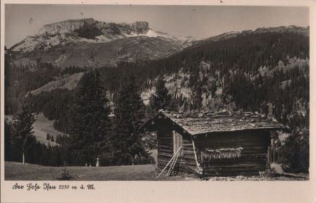 Österreich - Hirschegg - Ifenhütte - ca. 1955 Österreich - Hirschegg - Ifenhütte - ca. 1955