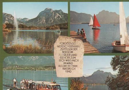 Füssen - Forggensee - ca. 1985 Füssen - Forggensee - ca. 1985