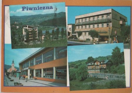 Polen - Piwniczna - mit 4 Bildern - 1987 Polen - Piwniczna - mit 4 Bildern - 1987