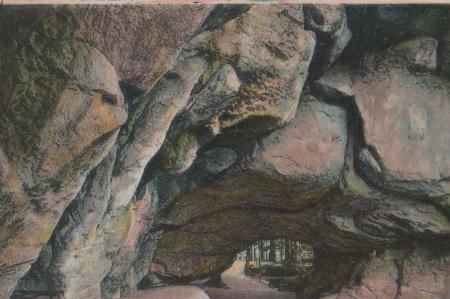 Königstein - Sächs. Schweiz - Kuhstall - ca. 1935 Königstein - Sächs. Schweiz - Kuhstall - ca. 1935