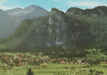 Oberammergau - Blick auf Notkarspitze - ca. 1980 Oberammergau - Blick auf Notkarspitze - ca. 1980