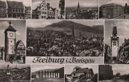 Freiburg - mit 11 Bildern - 1959 Freiburg - mit 11 Bildern - 1959