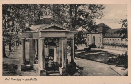 Bad Nenndorf - Trinkhalle - ca. 1955 Bad Nenndorf - Trinkhalle - ca. 1955