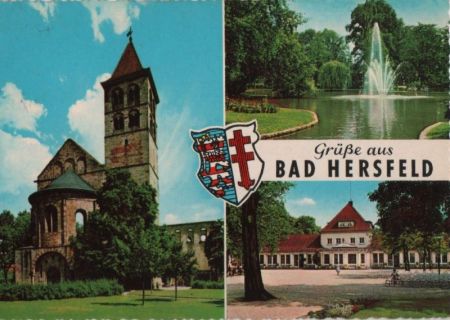 Bad Hersfeld - 3 Teilbilder - 1968 Bad Hersfeld - 3 Teilbilder - 1968