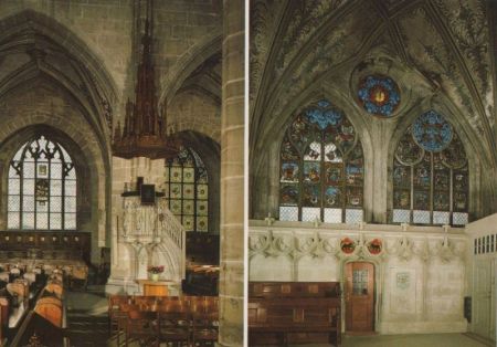 Schweiz - Bern - Müntser, Kanzel und Erlach-Ligerz-Kapelle - ca. 1980 Schweiz - Bern - Müntser, Kanzel und Erlach-Ligerz-Kapelle - ca. 1980
