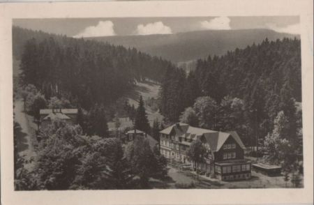 Friedrichroda - Blick zum Kühlen Tal - 1955 Friedrichroda - Blick zum Kühlen Tal - 1955