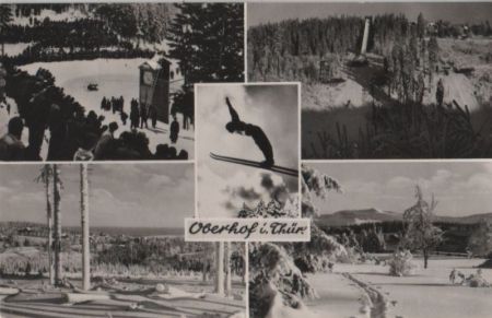 Oberhof - 5 Teilbilder - 1961 Oberhof - 5 Teilbilder - 1961