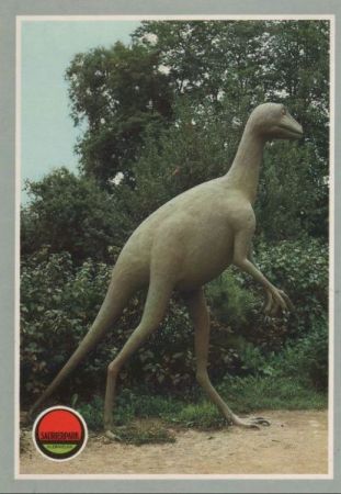 Bautzen-Kleinwelka - Saurierpark, Stenonychosaurus - 1989 Bautzen-Kleinwelka - Saurierpark, Stenonychosaurus - 1989