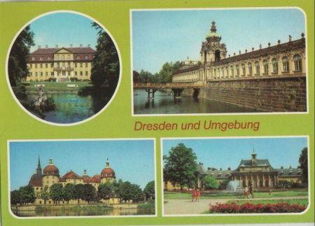 Dresden - mit Umgebung, u.a. Pillnitz - 1982 Dresden - mit Umgebung, u.a. Pillnitz - 1982