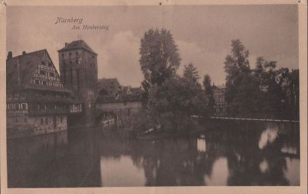 Nürnberg - Henkersteg - ca. 1935 Nürnberg - Henkersteg - ca. 1935