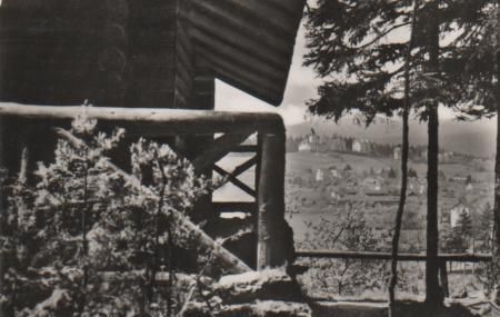 Finsterbergen - Blick von Blockhütte - ca. 1965 Finsterbergen - Blick von Blockhütte - ca. 1965