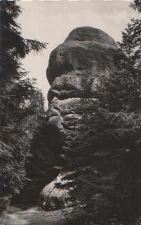 Oybin - Kelchstein - ca. 1955 Oybin - Kelchstein - ca. 1955