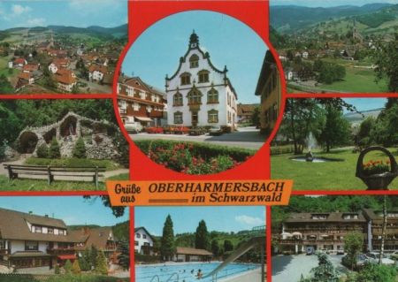 Oberharmersbach - mit 8 Bildern - ca. 1995 Oberharmersbach - mit 8 Bildern - ca. 1995