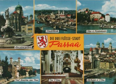 Passau - u.a. Ital. Bauten - ca. 1975 Passau - u.a. Ital. Bauten - ca. 1975