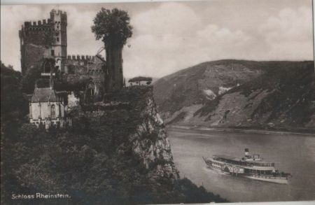 Trechtingshausen, Burg Rheinstein - ca. 1935 Trechtingshausen, Burg Rheinstein - ca. 1935