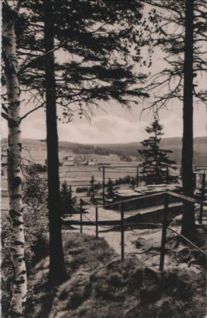 Pobershau - Blick vom Blauen Stein - 1963 Pobershau - Blick vom Blauen Stein - 1963