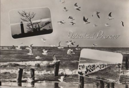 Prerow - 3 Teilbilder - 1966 Prerow - 3 Teilbilder - 1966