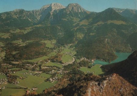 Schönau - Blick vom Grünstein - ca. 1980 Schönau - Blick vom Grünstein - ca. 1980