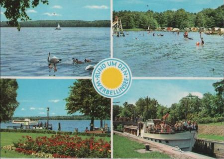 Werbellinsee - u.a. Eichhorst, Schleuse - 1970 Werbellinsee - u.a. Eichhorst, Schleuse - 1970