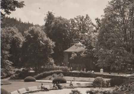 Bad Elster - Blick vom Kurhaus - 1966 Bad Elster - Blick vom Kurhaus - 1966