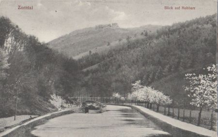 Zorn (Fluss) - Blick auf Hohbarr - ca. 1935 Zorn (Fluss) - Blick auf Hohbarr - ca. 1935