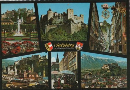 Österreich - Salzburg - u.a. Altstadt - ca. 1980 Österreich - Salzburg - u.a. Altstadt - ca. 1980