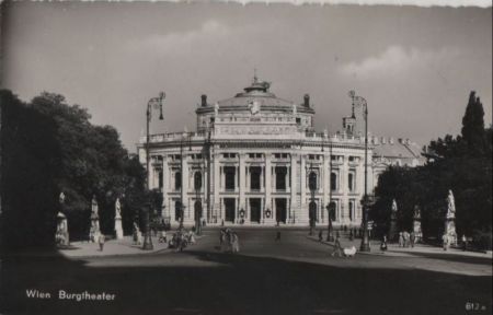 Österreich - Wien - Burgtheater - 1959 Österreich - Wien - Burgtheater - 1959