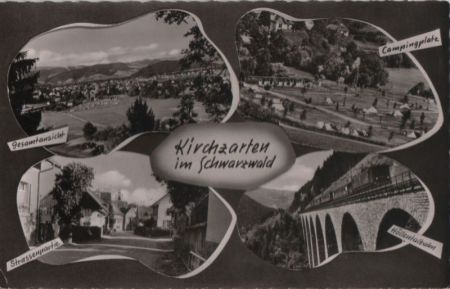 Kirchzarten - u.a. Höllentalbahn - 1964 Kirchzarten - u.a. Höllentalbahn - 1964