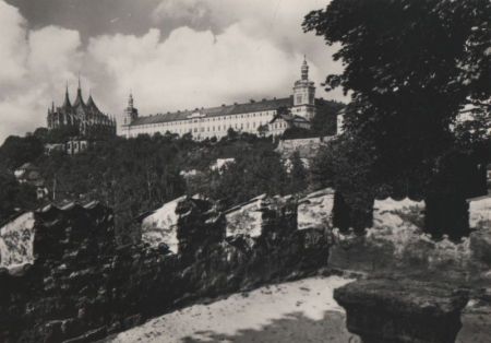 Tschechien - Kutna Hora - Chram sv. Barbory a byv. jesuitska kole - ca. 1965 Tschechien - Kutna Hora - Chram sv. Barbory a byv. jesuitska kole - ca. 1965