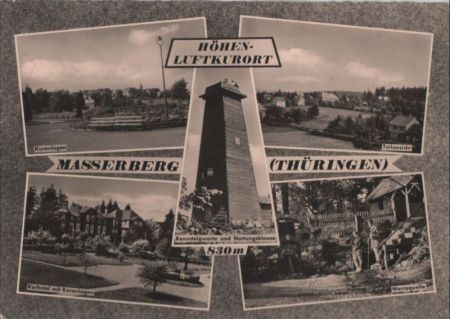 Masserberg - u.a. Werraquelle - 1964 Masserberg - u.a. Werraquelle - 1964