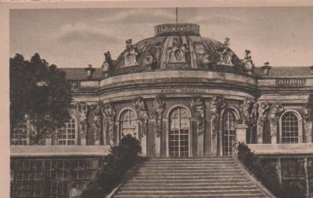 Potsdam - Schloß Sanssouci - ca. 1935 Potsdam - Schloß Sanssouci - ca. 1935