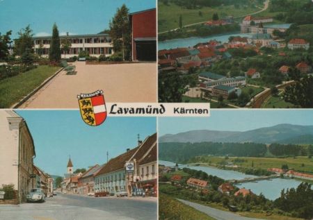 Österreich - Lavamünd - 4 Teilbilder - 1966 Österreich - Lavamünd - 4 Teilbilder - 1966